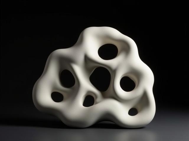 Zenith Glaze celestial ceramic sculpture